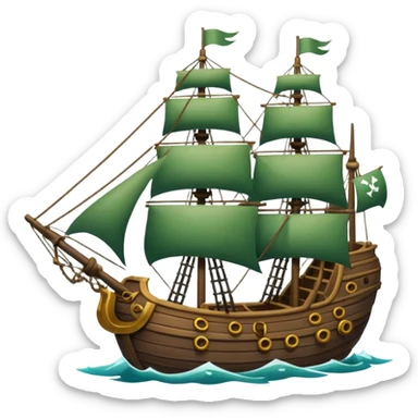The Flying Dutchman sticker