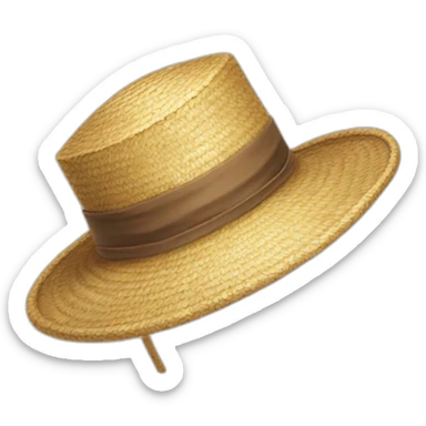 Luffy’s straw hat sticker
