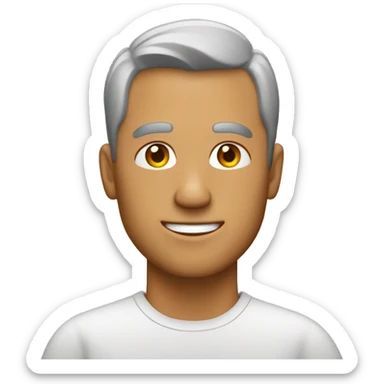 tan man named brian's access ID card sticker