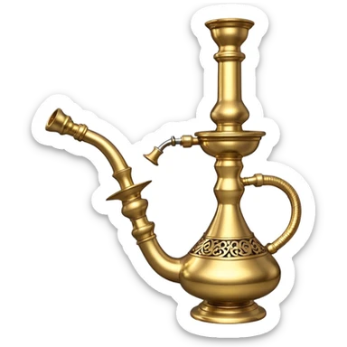 I see the brass hookah on the right side sticker