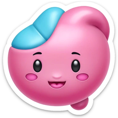 bubblegum booty baddie sticker