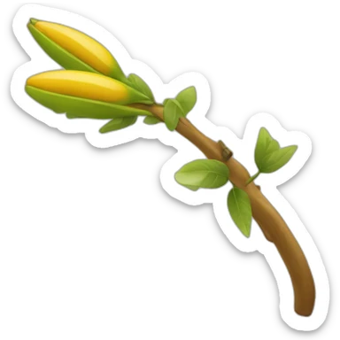 Una aguja con dos víboras alrededor  sticker