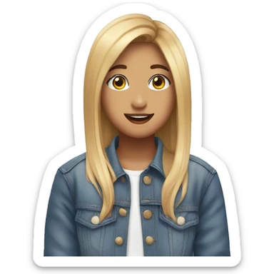 A bts fan girl sticker