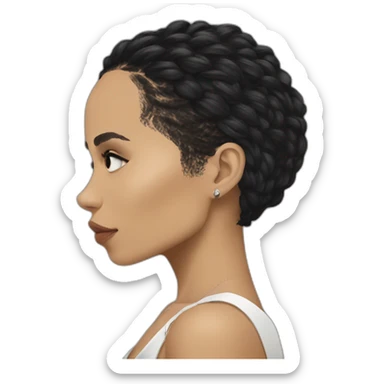 Zoë Kravitz sticker