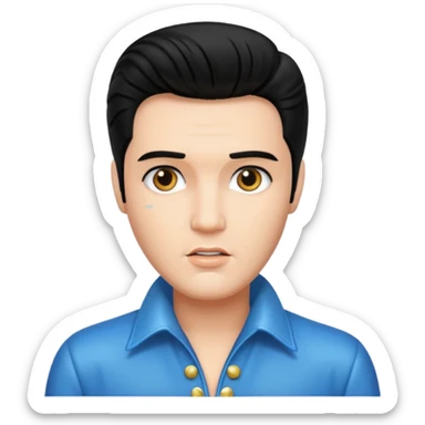 elvis sticker
