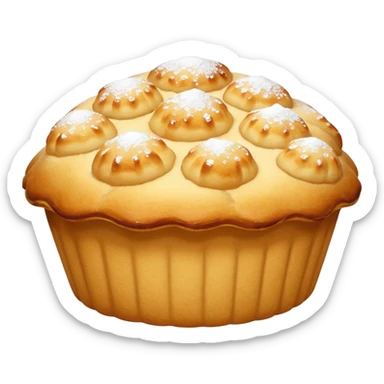 dessert Madeleine sticker