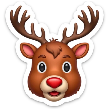 Rudolph the Red Nosed Reindeer sticker