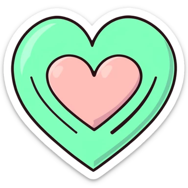 heart sticker