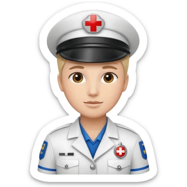 ambulance driver  sticker