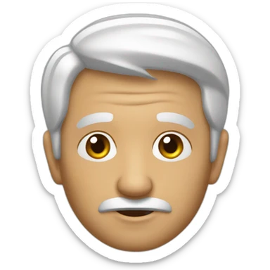 un viejo pascuero sticker