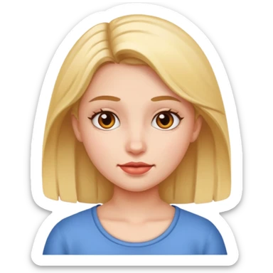 I am just a girl sticker