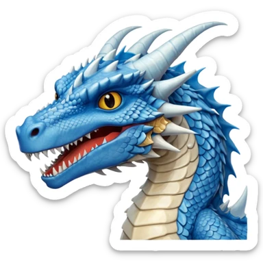 Viserion from Games of throne character face only front face sticker