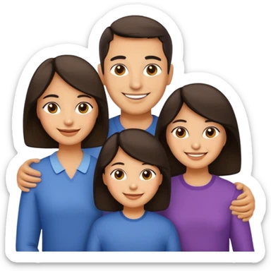 A maranza family  sticker
