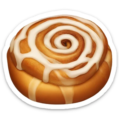 Cinnamon bun sticker
