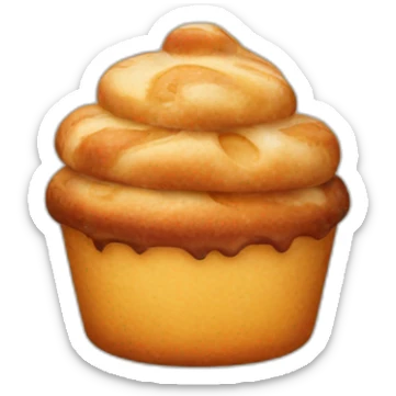 Pastry sticker