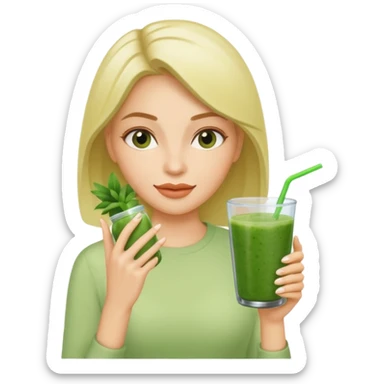 woman detox healthy sticker