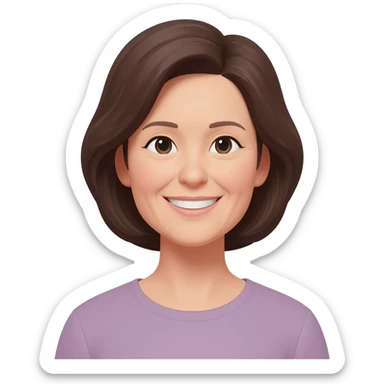 middle aged mom sticker