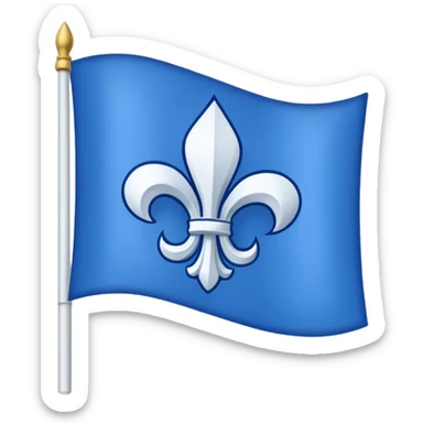 Le vraie drapeau de la vendée a sticker