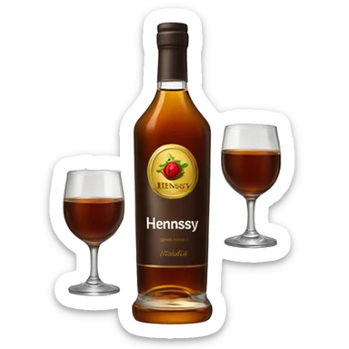 Hennessy  sticker