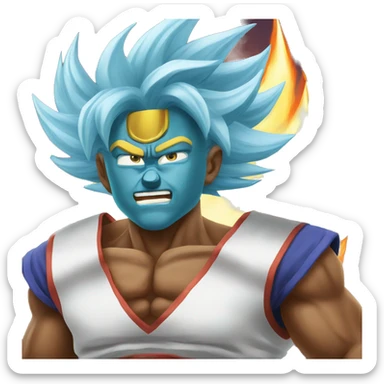 Super saiyan god sticker