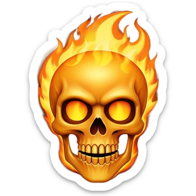 Give me ghost rider emoji sticker