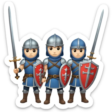 invading army sticker