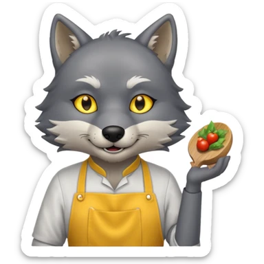  -night-market-vendor-wolf  sticker