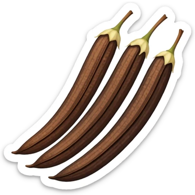 vanilla beans sticker