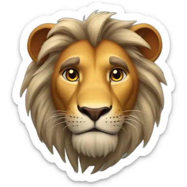 hyperrealistic-scar-Lion-king-disney sticker