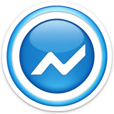 Create a instagram verified blue tick round shape sticker