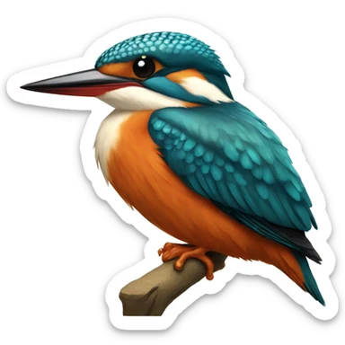 kingfisher sticker