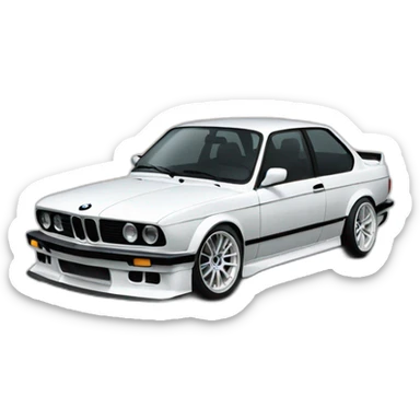 BMW drift sticker
