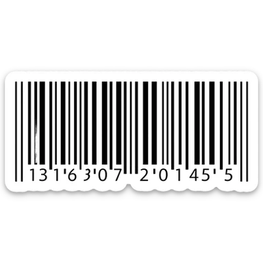 Barcode sticker
