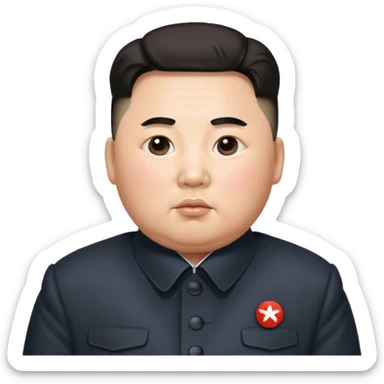 kim jong un  sticker