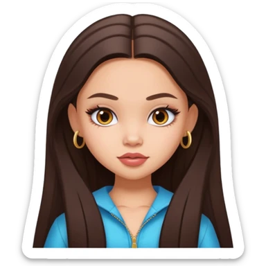 pretty bratz baddie, olivia rodrigo sticker