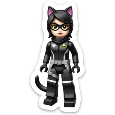 Lego Cat woman Stealthy desert Rock climbing Snow planet dark scary sporty police off road interceptor humvee camper  sticker