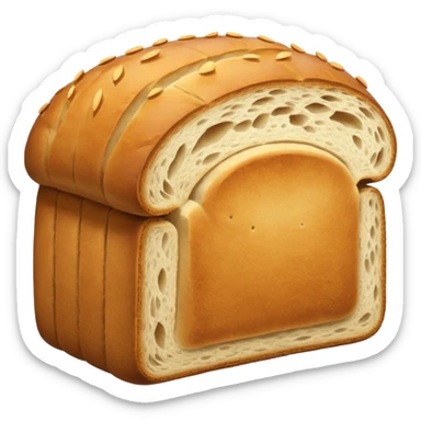 a loaf of bread sticker