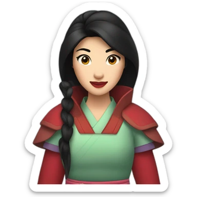 mulan sticker