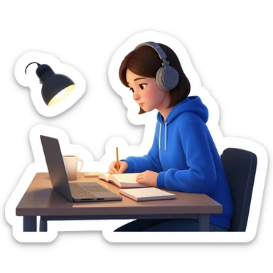 Lofi girl sticker