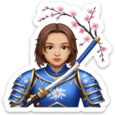 Samurai Warrior sticker