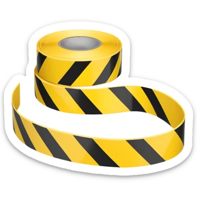 Hazard Tape sticker