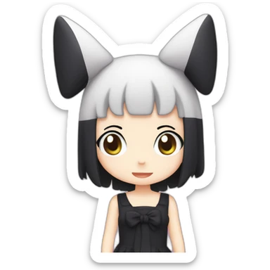 Kuromi Sanrio sticker