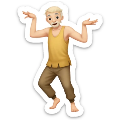 Dancing ugly mam sticker