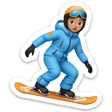 SNOW BOARD SKİ sticker