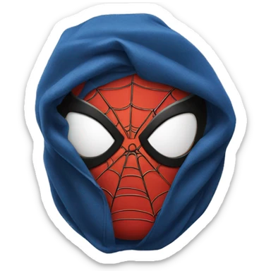 spider-man emoji icon  sticker