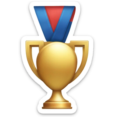 Medal or Trophy Emoji: To represent victories, successful completions, or best performances. sticker