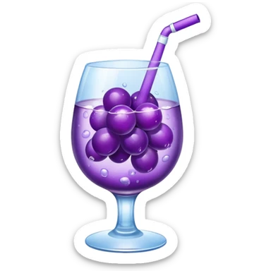 Ice grape ade sticker