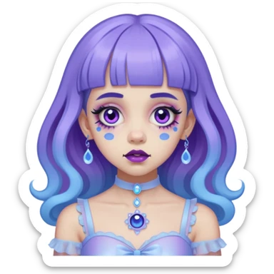Melanie martinez portals void character sticker