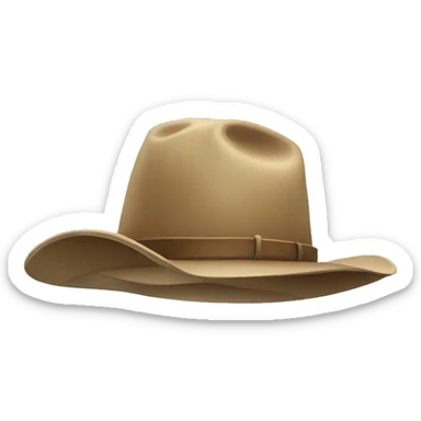 farmers hat  sticker