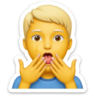 emoji che lecca 😛🫱🫲con queste due mani sticker